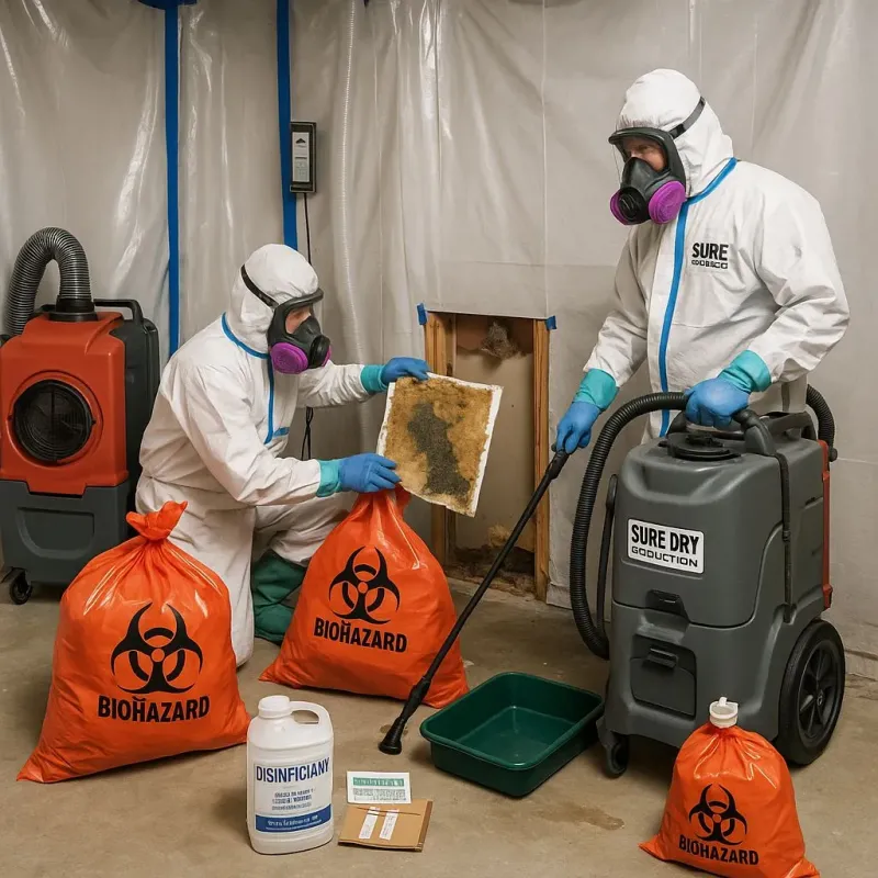 Contaminated Water Handling Protocols process in Albia, IA