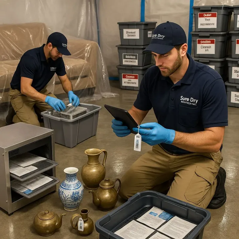 Content Protection and Restoration process in Albia, IA